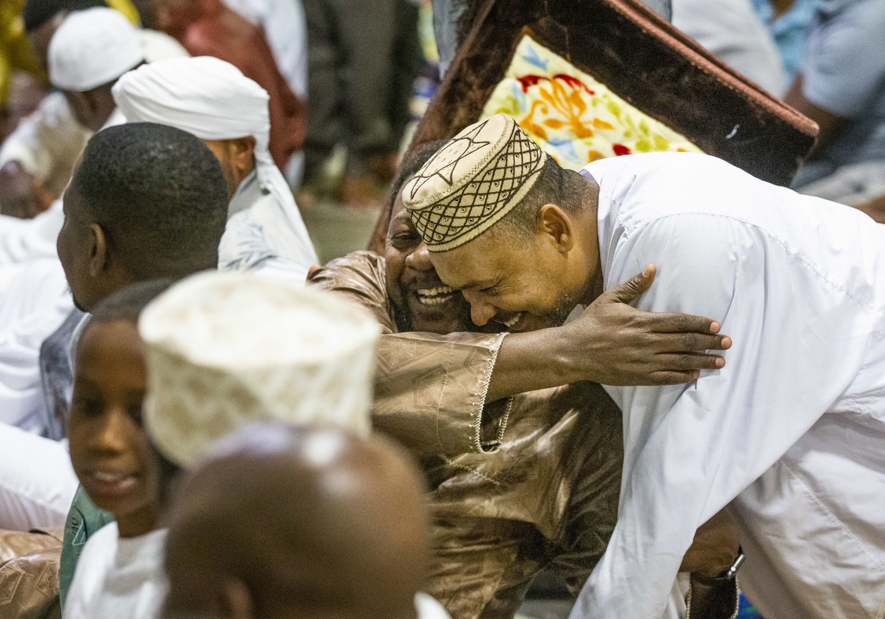 Faithful celebrate Eid al-Adha